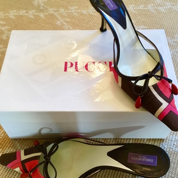 Emilio Pucci Shoes - Pucci Mules